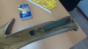 Ремонт обшивки салона(задняя стойка) Passat LD самостоятельно