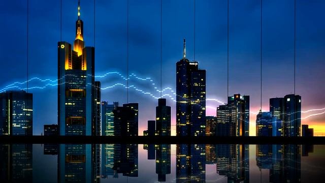 ZGameEditor - Cityscape Waveform | free music visualizer for any city backdrop смотреть онлайн