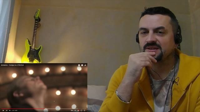 SHAMAN-DANCING ON GLASS REACTION ТАНЦЫ НА СТЕКЛАХ #music #singing #reactionvideo