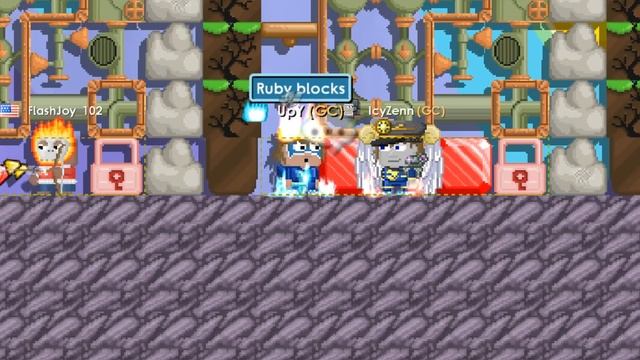 Giving People Crystal Blocks in BFG's for Free | Growtopia смотреть онлайн