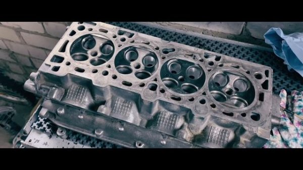 Доработка (портинг)головки блока цилиндров z16xer Opel corsa OPC