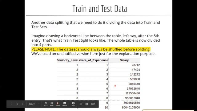 Input variables, target variable, train and test data intuition - Machine Learning смотреть онлайн