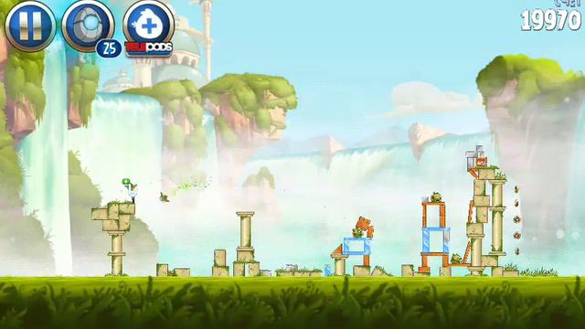 Играем в angry birds star wars2 #2 смотреть онлайн
