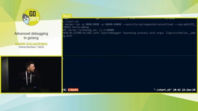 Advanced debugging in golang | Andrii Soldatenko смотреть онлайн