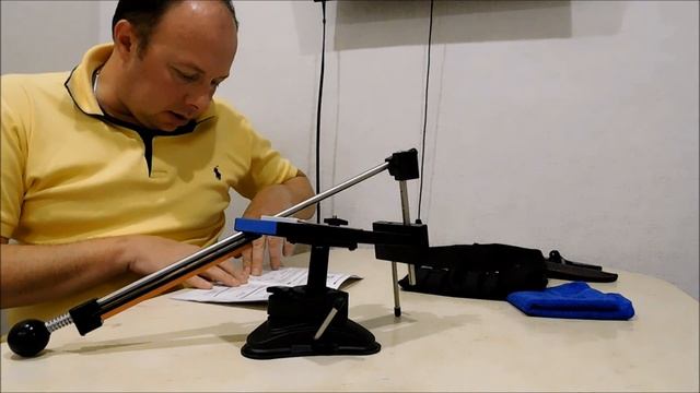 Станок для заточки ножей GANZO TOUCH PRO ULTRA . Нож от Павла Гуськова . смотреть онлайн