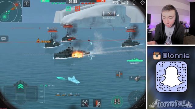 WORLD OF WARSHIPS BLITZ (iPhone Gameplay Video) смотреть онлайн