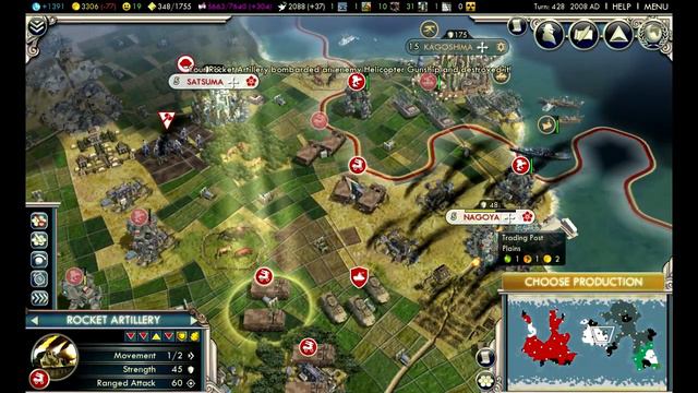 Civilization 5: Gods & Kings - Canada ep. 54 "WAR 9/Many" смотреть онлайн