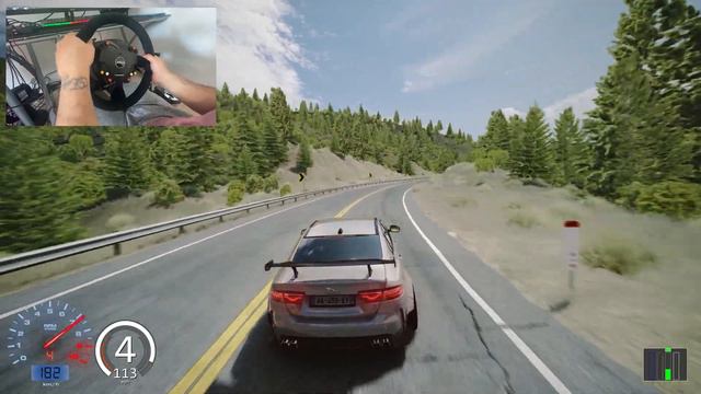 BEAUTIFUL Jaguar XE SV - Assetto Corsa | Thrustmaster Wheel Gameplay смотреть онлайн