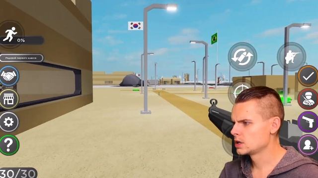 В Руках автомат ПОТОМУ ЧТО Я СОЛДАТ. Построил ВОЕННУЮ БАЗУ в ROBLOX Military Tycoon от FGC смотреть онлайн