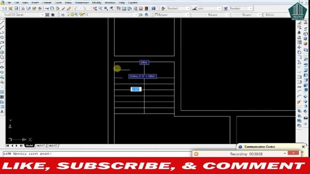 How To Make Simple 2D Plan In AutoCad 2007 _ Mano Architecture. смотреть онлайн