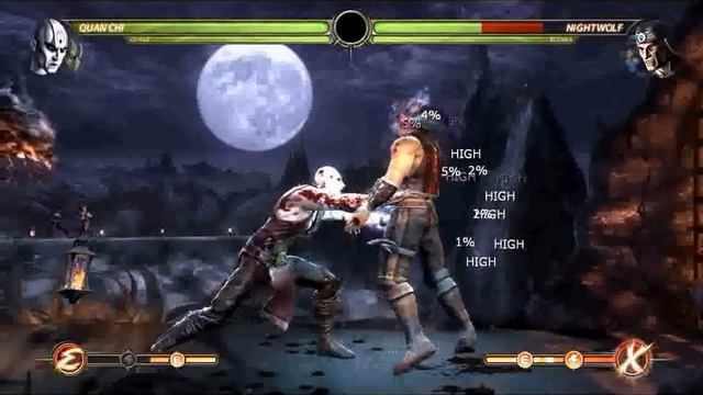 Mortal Kombat Komplete Edition- Quan Chi Combo смотреть онлайн