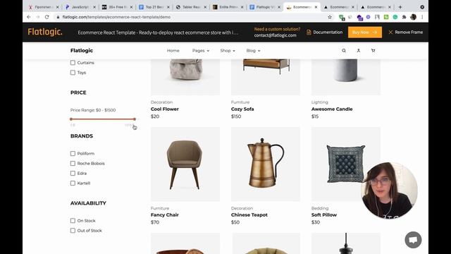 Ecommerce React Template for Building Your Perfect Online Store ⭐⭐⭐ смотреть онлайн