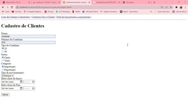 CRUD PDO EM PHP 1 смотреть онлайн