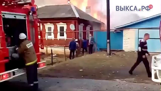 Выкса.РФ: В Досчатом взорвался газовый баллон смотреть онлайн