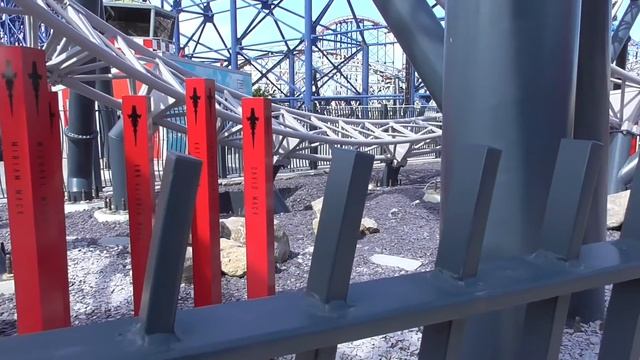 Blackpool Pleasure Beach ICON Construction Update 2nd May 2018 смотреть онлайн