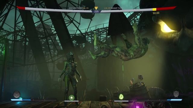 Enchantress vs Swamp Thing (injustice 2 versus) смотреть онлайн