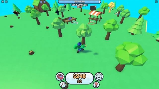 НАНЯЛ ЛЕСОРУБОВ И ФЕРМЕРОВ С ПОМОЩЬЮ СЕКРЕТНЫХ КОДОВ В TIMBER#2 (Roblox) смотреть онлайн