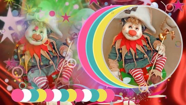 Куклы - клоуны. Художник Михайлова С. смотреть онлайн