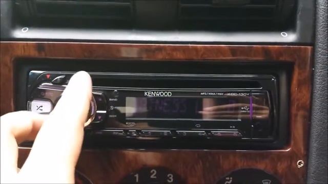 KENWOOD KDC-130Y Instalacja I Uruchomienie Radia W OPEL ASTRA G