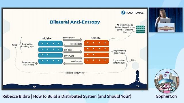 GopherCon 2022: Rebecca Bilbro - How to Build a Distributed System (and Should You?) смотреть онлайн