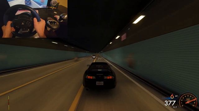 1500HP Toyota Supra MK4 Full Send! - Assetto Corsa | Thrustmaster T150 смотреть онлайн