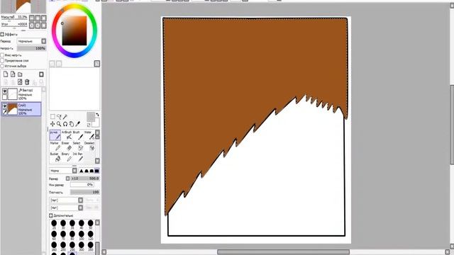 Как рисовать фон арт. в PaintTool SAI смотреть онлайн