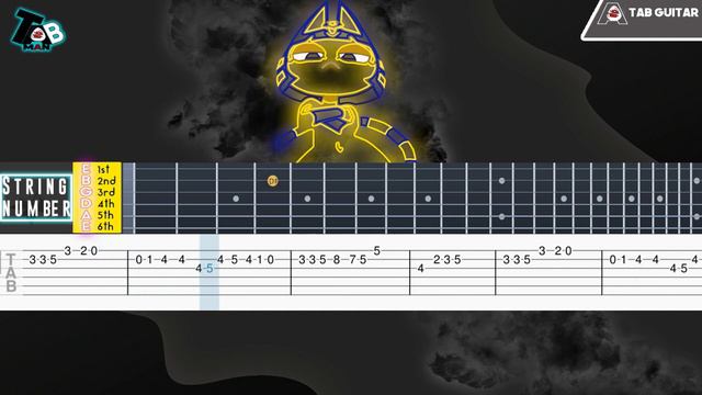 Sandy Marton - Camel by Camel (ANKHA ZONE SONG) Guitar Tab Tutorial смотреть онлайн