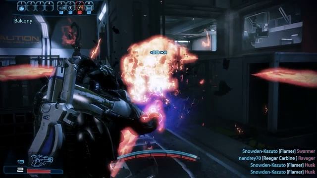 Mass Effect 3 - Firebase Glacier - Geth Trooper - Silver Difficulty смотреть онлайн