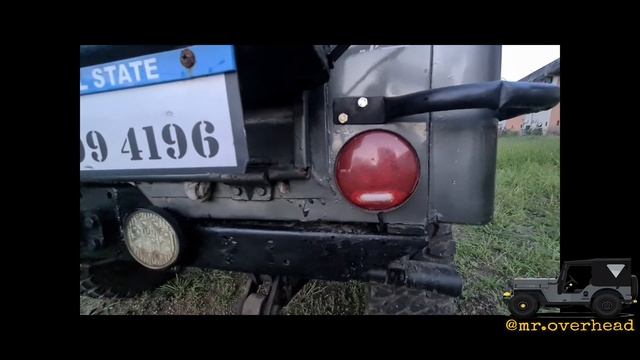 FULL REVIEW WILLYS CJ3B di turbo engine #jeep aka overhead смотреть онлайн