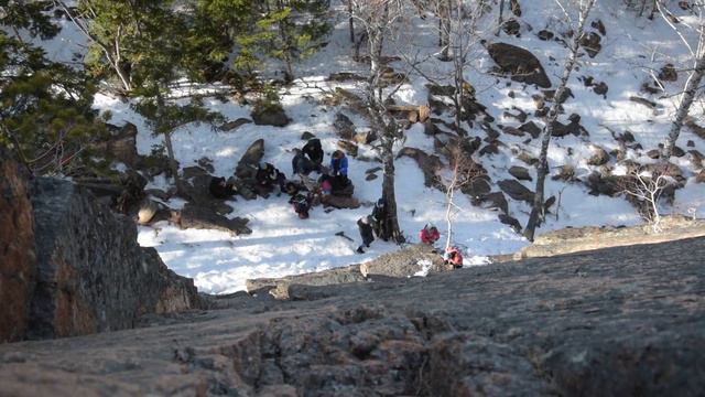 Тренировка, отдых, альпинизм. Китайская стенка. Март 2023. смотреть онлайн