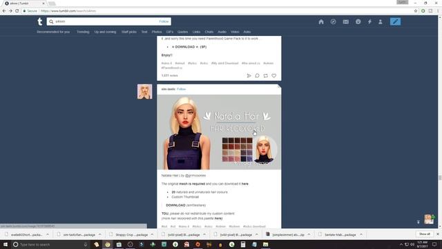 THE SIMS 4 | CC SHOPPING | MAXIS MATCH! смотреть онлайн