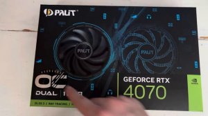 ВИДЕОКАРТА RTX 4070 ЗА 43 ТЫСЯЧИ С МЕГАМАРКЕТ. ОБЗОР И ТЕСТ.