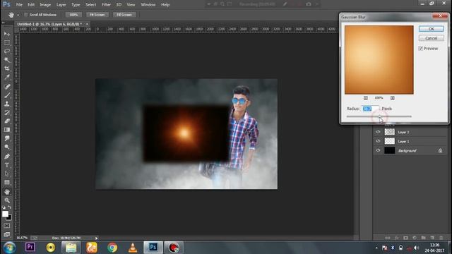 Photoshop Photo Manipulation Tutorial | Foggy Day Effect By Photoshop Gamer (Pankaj Gujar) 2017
