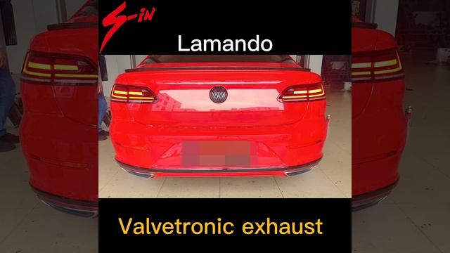 Lamando is installed with valvetronic exhaust system смотреть онлайн