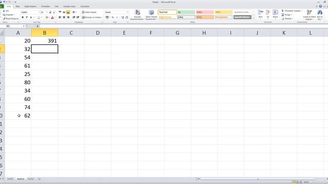 EXCEL DERS 4 - MİN, MAK, ORTALAMA, ETOPLA, EĞERSAY смотреть онлайн