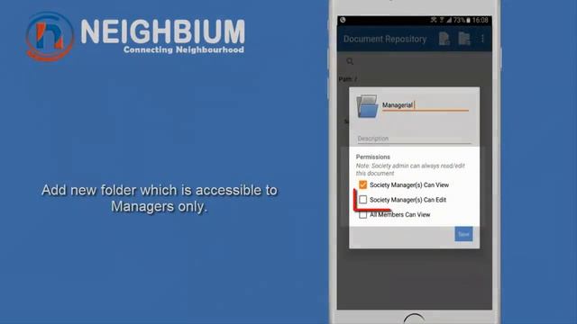 Admin view Document Repository Module Demo - Apartment and Housing Society Software смотреть онлайн