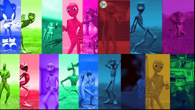 Alien Dance VS Funny Alien VS Dame Tu Cosita VS Funny Alien Dance VS Green Alien Dance VS Dance Son