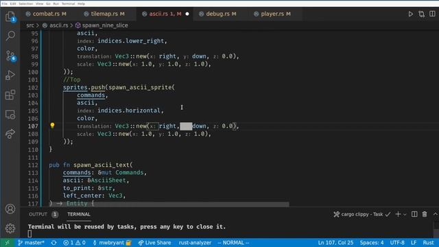 Bevy Tutorial - Events, Combat, and UI (Ep4) смотреть онлайн
