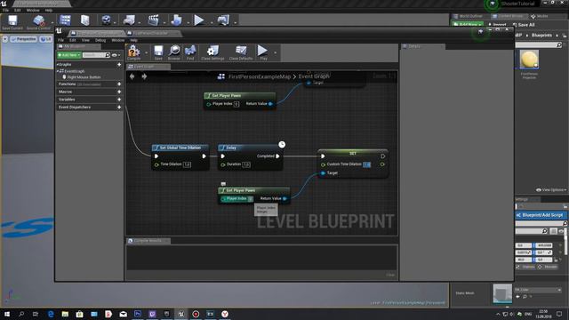 Создание эффекта SlowMo в Unreal Engine 4 смотреть онлайн