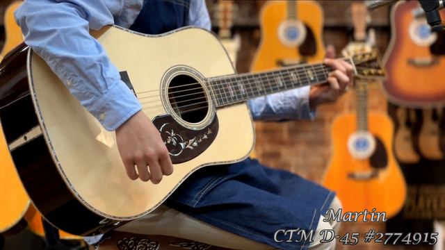 Martin/CTM D-45 Floral Special #2774915【当店限定カスタム品】 смотреть онлайн