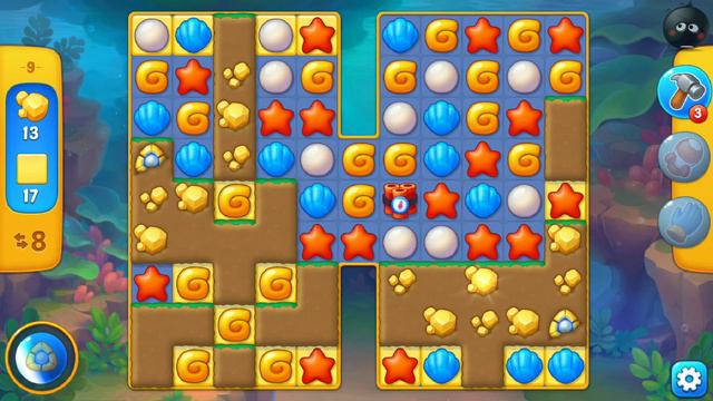 Fishdom underwater world Puzzle Game Part 1 Level 6 to 10 смотреть онлайн