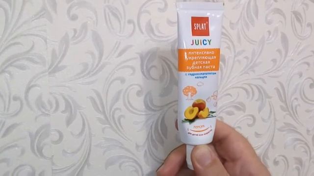 отзыв SPLAT JUICY - детская зубная паста, уход за зубами смотреть онлайн