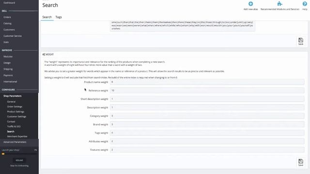 PrestaShop 1.7: How to configure search settings смотреть онлайн