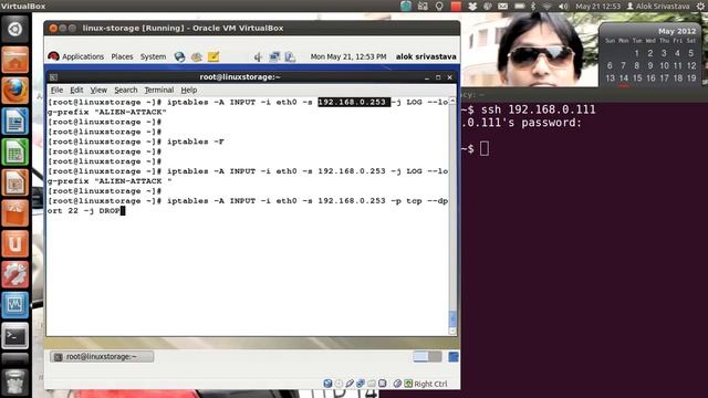 Log & Block ports using IPTables - Online Linux Tutorials at Networknuts смотреть онлайн