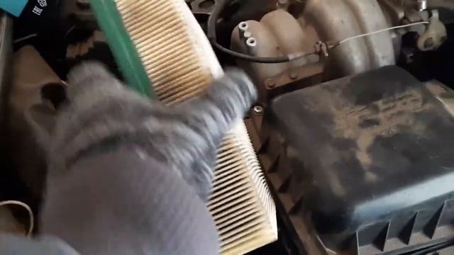 Как заменить ВОЗДУШНЫЙ ФИЛЬТР на инжекторной Ниве, Ваз 21 214, Лада 4×4