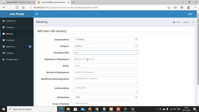 job portal website project in php free download | online job portal project source code смотреть онлайн