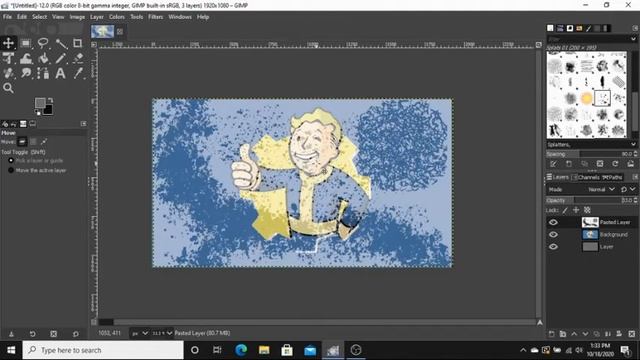 How To Create A Distressed Effect Using Gimp (tutorial) смотреть онлайн