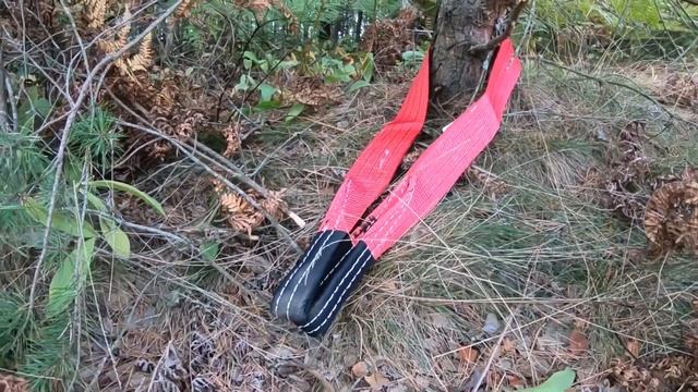 Использование переносной автомобильной лебедки Спутник RedBTR