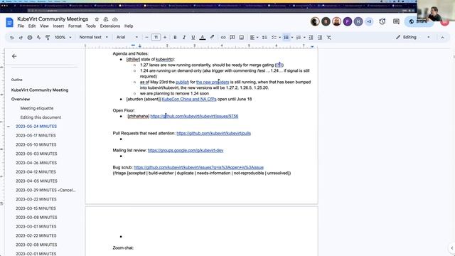 KubeVirt Community Meeting 2023-05-24 смотреть онлайн