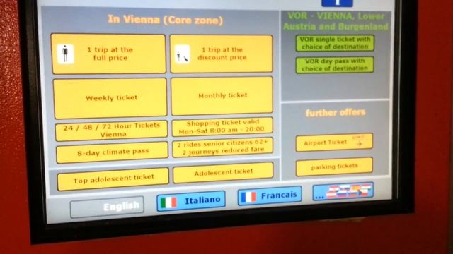 Как купить билет в метро в Вене, Австрия. Vienna. Ticket Guide. смотреть онлайн
